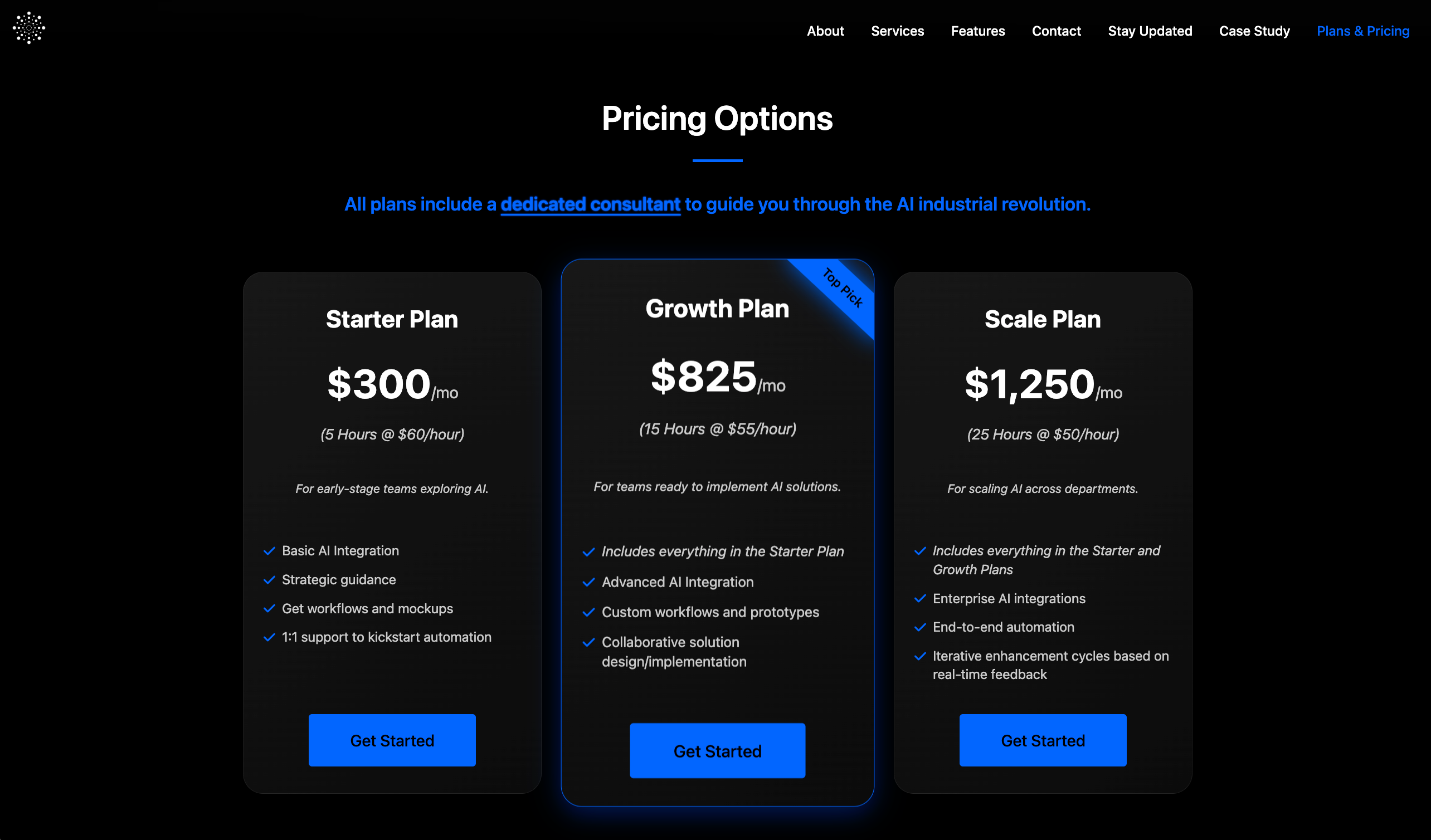 Pricing Page Design